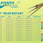 Μηχανοκίνητες ρίνες ενδοδοντίας ΑF Blue Rotary (Fanta Dental)